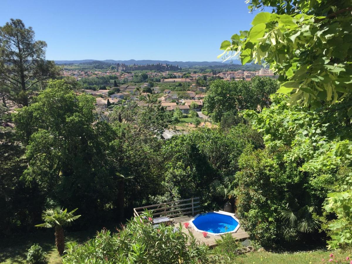 Chambre D'Hote Vue Imprenable Sur Cite - Villa Rose Καρκασόν Εξωτερικό φωτογραφία
